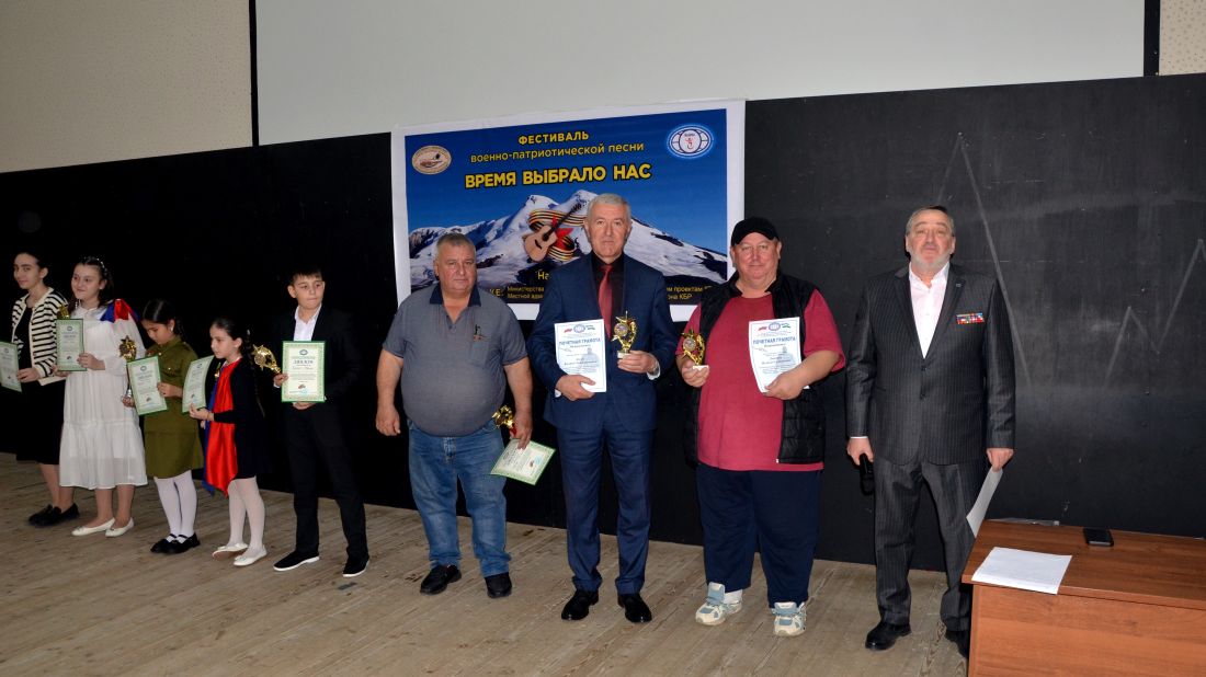 Фестиваль военно-патриотической песни в с.п. Нартан