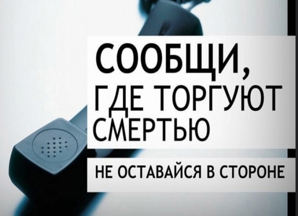 В Кабардино-Балкарии продолжается первый этап Общероссийской акции «Сообщи, где торгуют смертью»